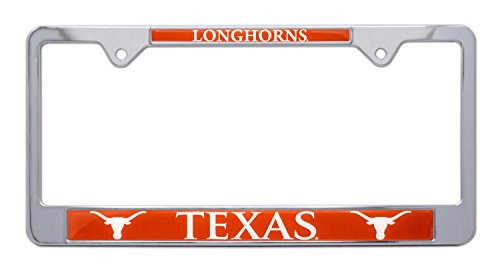 Elektroplate University of Texas Longhorns License Plate Frame