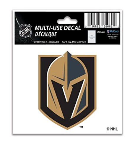 WinCraft NHL Vegas Golden Knights 3 x 4 inch Multi-Use Removable Decal