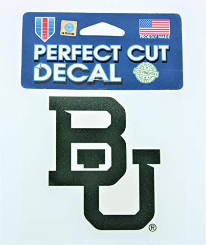 WinCraft NCAA Baylor Bears 4x4 Perfect Cut Color Decal  One Size  Team Color