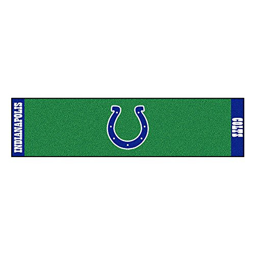 FANMATS NFL Indianapolis Colts Nylon Face Putting Green Mat