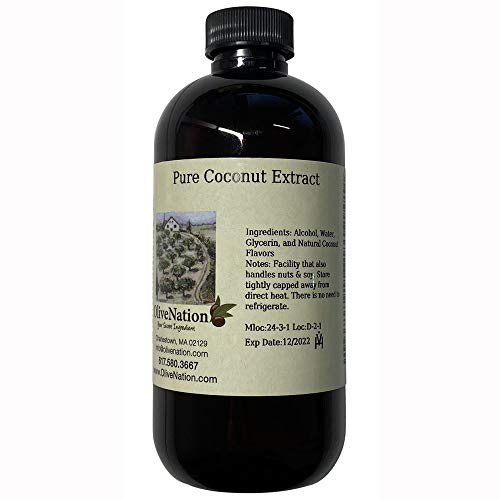 OliveNation Pure Coconut Extract  16 Ounce