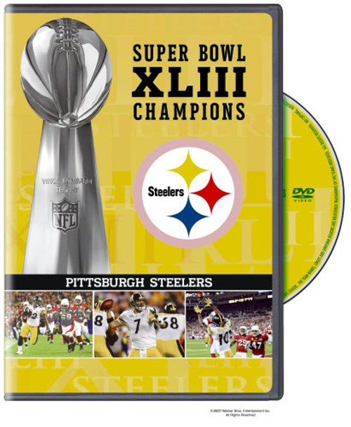 NFL Super Bowl XLIII Pittsburgh Steelers Champions DVD