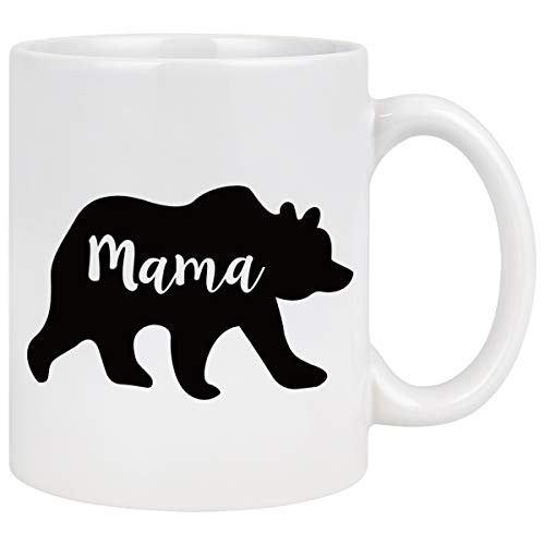 Mama Bear Coffee Mug Mothers Day Gifts for Mom from Daughter Son Mom Coffee Mug Ceramic Coffee Mug for Women Mothers Day Birthday Gifts for Mom with