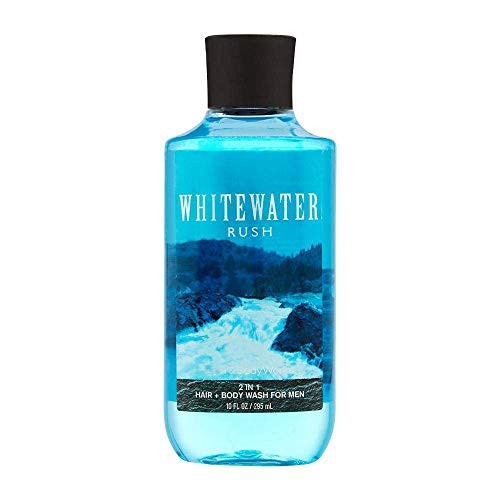Bath and Body Works  Signature Collection 2-in-1 Hair and Body Wash  Whitewater Rush For Men  10 Ounce