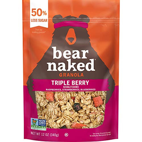 Bear Naked Fit  Granola  Triple Berry  Kosher and Vegan  12oz Bag