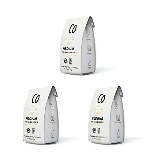 One Village Coffee CO Peru Single Origin - 12oz Whole Bean -3 pack-