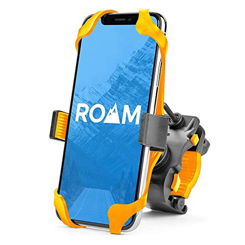 Roam Universal Premium Bike Phone Mount for Motorcycle - Bike Handlebars  Adjustable  Fits iPhone 6s - 6s Plus  iPhone 7 - 7 Plus  Galaxy S7  S6  S5