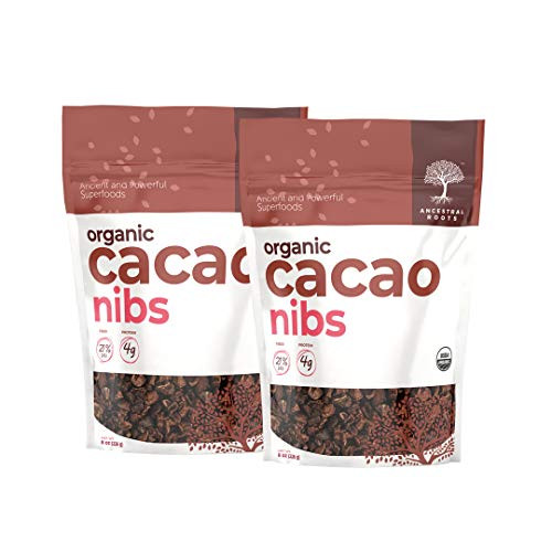 Ancestral Roots Organic Cacao Nibs - 100 Pure  USDA Certified Organic Cacao Nibs - 8oz -3-