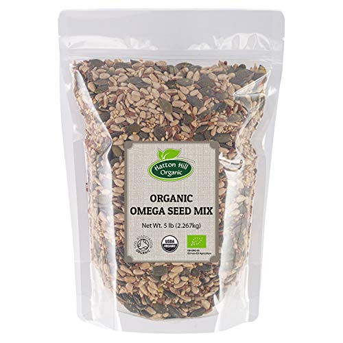 Organic Omega Seed Mix 5lb by Hatton Hill Organic
