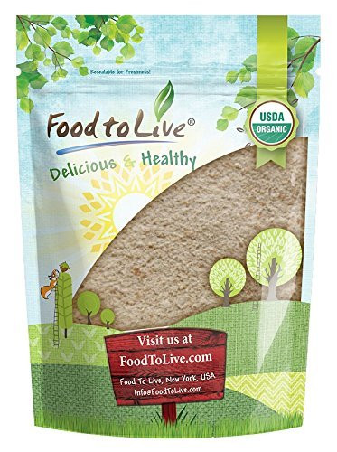 Organic Spelt Flour by Food to Live -Whole Grain  Non-GMO  Stone Ground  Raw  Vegan  Bulk  Great for Baking Bread  Product of the USA-  4 Pounds