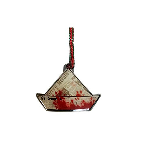 SS Georgie Boat Scary Clown Horror Movie Enamel Metal Pendant Christmas Ornament Gift Seasonal Decoration SS Georgie Boat Scary Clown Horror Movie Enamel Metal Pendant Christmas Ornament Gift Seasonal Decoration