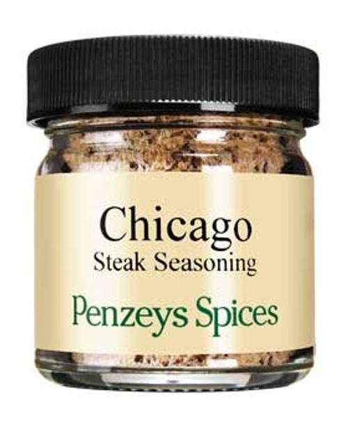 Chicago Steak Seasoning By Penzeys Spices 1-6 oz 1-4 cup jar Chicago Steak Seasoning By Penzeys Spices 1-6 oz 1-4 cup jar