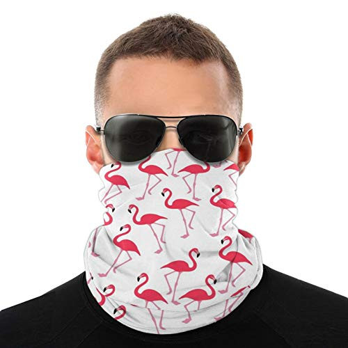 Magic Headwear Pink Flamingo Outdoor Scarf Headbands Bandana Mask Neck Gaiter Head Wrap Mask Sweatband