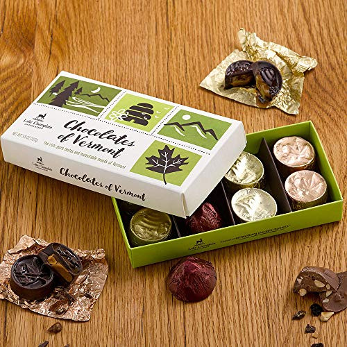 Lake Champlain Chocolates of Vermont Gift Box  8 Pieces  3-8 Ounces
