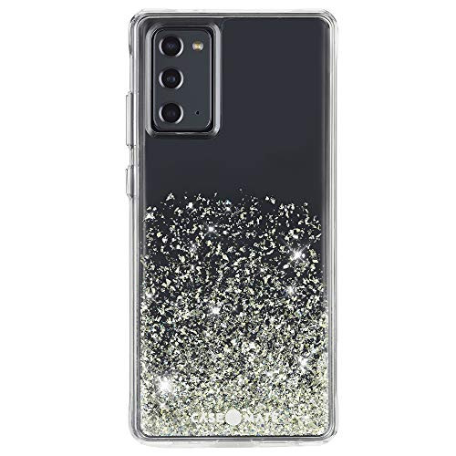 Case-Mate - Case for Samsung Galaxy Note 20 5G - Twinkle Ombre w-Micropel - 10 Ft Drop Protection - 6-7 - Stardust -CM043416-