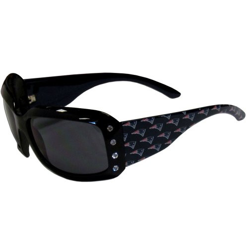 NFL Siskiyou Sports Womens New England Patriots Designer Womens Sunglasses One Size Team Color NFL Siskiyou Sports Womens New England Patriots Designer Womens Sunglasses One Size Team Color