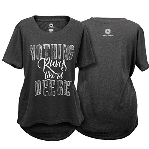 John Deere High-Low Tee- Nrlad-Black-XL