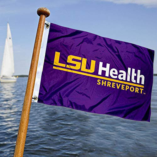 College Flags and Banners Co- LSU Health Shreveport Boat and Nautical Flag
