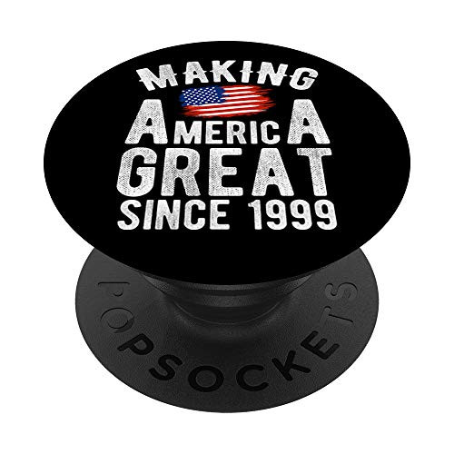 21st Birthday Gift For Men Women Funny 21 Year Old PopSockets PopGrip Swappable Grip for Phones and Tablets