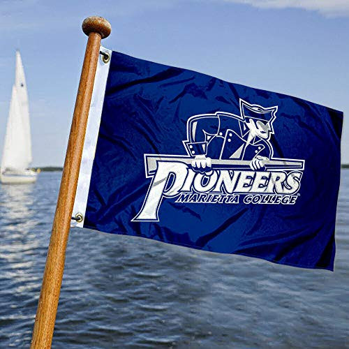 College Flags and Banners Co- Marietta Pioneers Boat and Nautical Flag