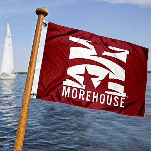 College Flags and Banners Co- Morehouse Maroon Tigers Boat and Nautical Flag
