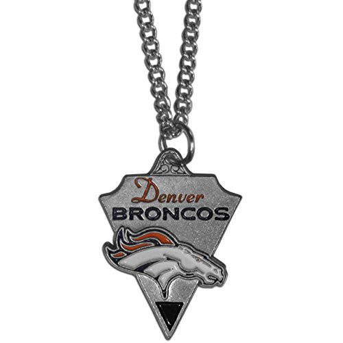 NFL Siskiyou Sports Fan Shop Denver Broncos Classic Chain Necklace 22 inch Team Color NFL Siskiyou Sports Fan Shop Denver Broncos Classic Chain Necklace 22 inch Team Color