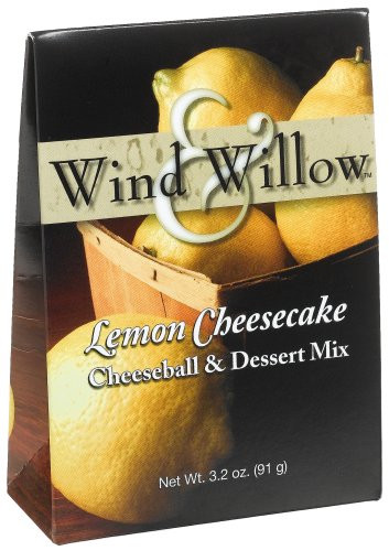 Wind and Willow Lemon Cheesecake Cheeseball  3-2-Ounce Boxes -Pack of 6-