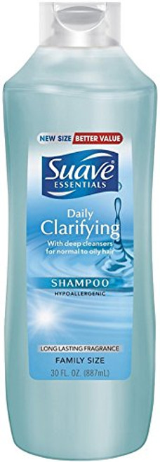 Suave Essentials Shampoo Daily Clarifying 30 oz -3 Pack- Suave Essentials Shampoo Daily Clarifying 30 oz -3 Pack-