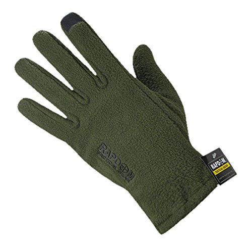 RAPDOM Tactical Polar Fleece Gloves  Olive Drab  XX-Large