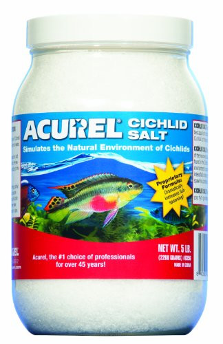 Acurel LLC African Cichlid Salt  Aquarium and Pond Water Treatment  5-Pound