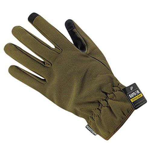 RAPDOM Tactical Soft Shell Winter Gloves  Coyote  Large