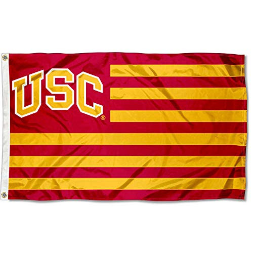 College Flags and Banners Co- USC Trojans Stars and Stripes Nation Flag College Flags and Banners Co- USC Trojans Stars and Stripes Nation Flag