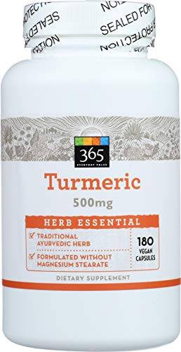 365 Everyday Value  Turmeric 500mg  180 ct