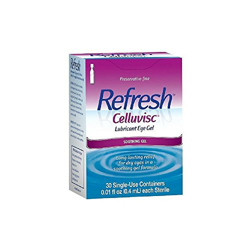 Refresh Celluvisc Lubricant Eye Gel Single-use Containers 30 Ea -Pack of 3-