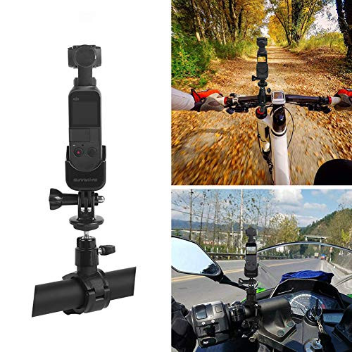 Rantow Osmo Pocket Bike Mount Universal Bicycle Bracket Motorcycle Stand Holder Adapter Compatible with DJI Osmo Pocket Handheld Gimbal Camera Rantow Osmo Pocket Bike Mount Universal Bicycle Bracket Motorcycle Stand Holder Adapter Compatible with DJI Osmo Pocket Handheld Gimbal Camera