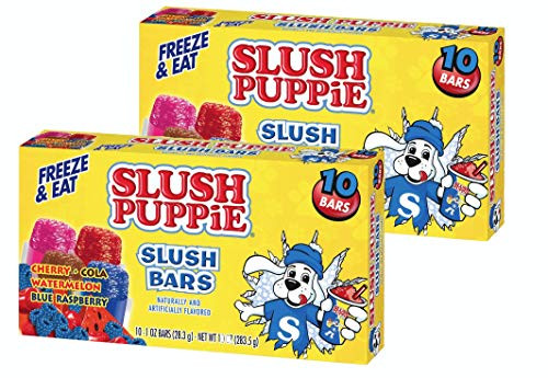 Slush Puppie Slush Bars 10 Count -2 Pack-