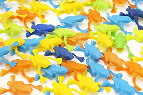 The Dreidel Company Passover Jumping Frogs Plastic Toy -24-Pack-