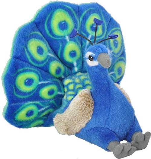 Wild Republic Peacock Plush  Stuffed Animal  Plush Toy  Kids Gifts  Cuddlekins  8 Inches