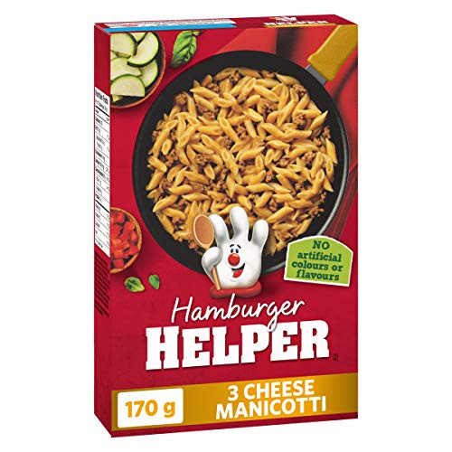 Hamburger Helper  3 Cheese Manicotti  170g-6oz-  -Imported from Canada-