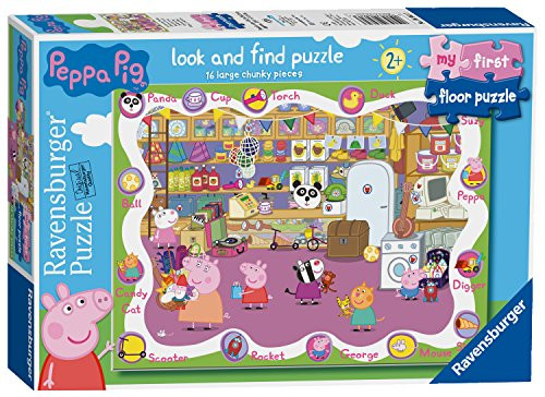 Ravensburger My First Floor Puzzle - Peppa Pig  16pc Jigsaw Puzzle