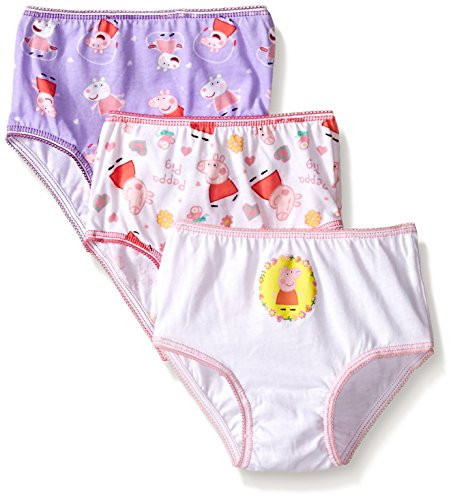 Handcraft Little Girls Peppa Pig TG -Pack of 3-  Assorted  4T