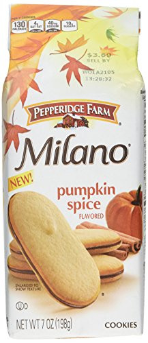 PEPPERIDGE FARM COOKIES MILANO PUMPKIN SPICE 7 OZ