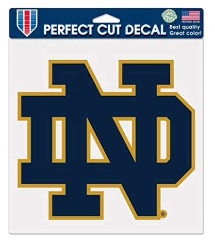 Wincraft Notre Dame Fighting Irish Logo 8 x 8 inch Outdoor Color Decal