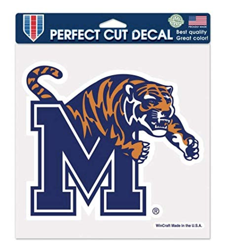 WinCraft NCAA University of Memphis Tigers 8 x 8 inch Color Decal