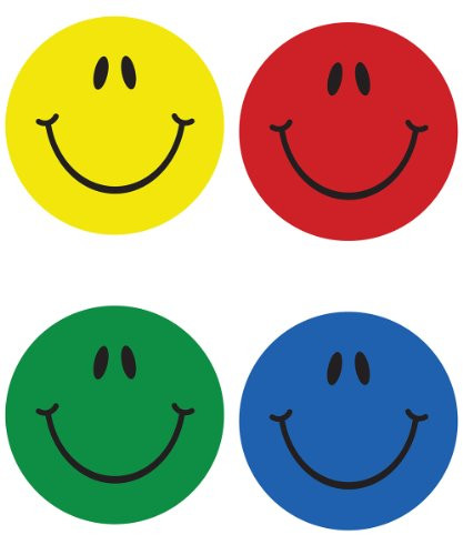 Carson Dellosa Smiles  Multicolor Chart Seals -2173-