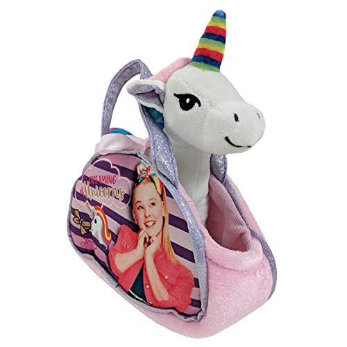 Nickelodeon JoJo Siwa Dreaming of Unicorns Plush w- Bag