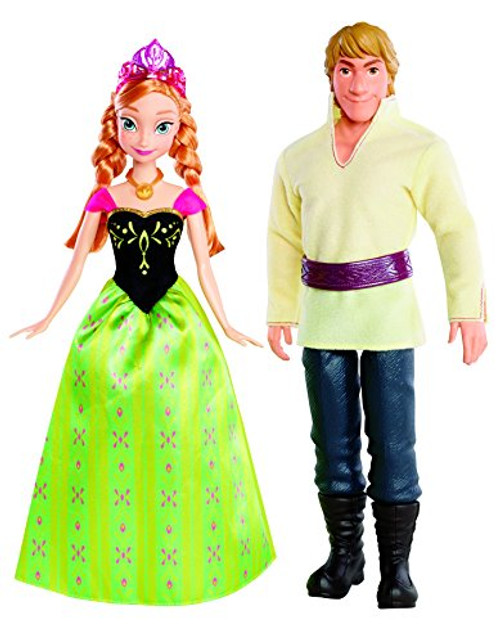 Disney Frozen Anna and Kristoff Doll, 2-Pack Disney Frozen Anna and Kristoff Doll, 2-Pack