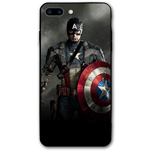 iPhone 7 Plus Case 8 Plus Case 5-5 Comics Case Plastic Cover for iPhone 7Plus-8Plus -Captain-america7-