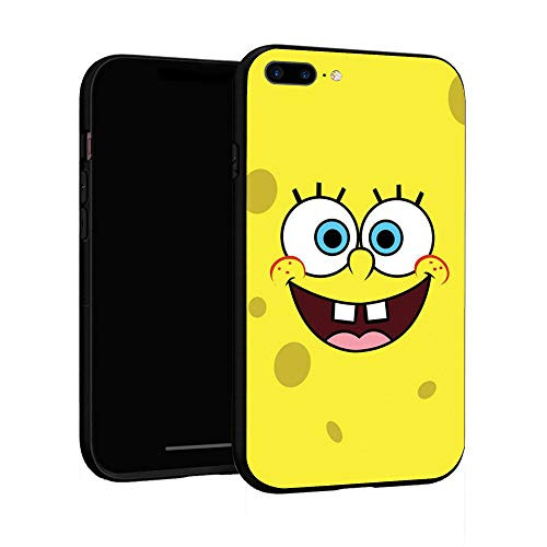 N - A iPhone 7 Plus Case 8 Plus Case Basic Case Plastic Cover for iPhone 7P-8P -Sponge-bob-