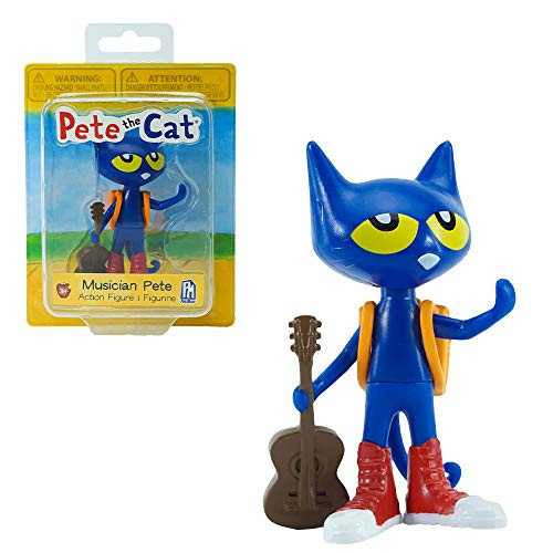 Pete the Cat 3 Action Figure -Musician Pete-